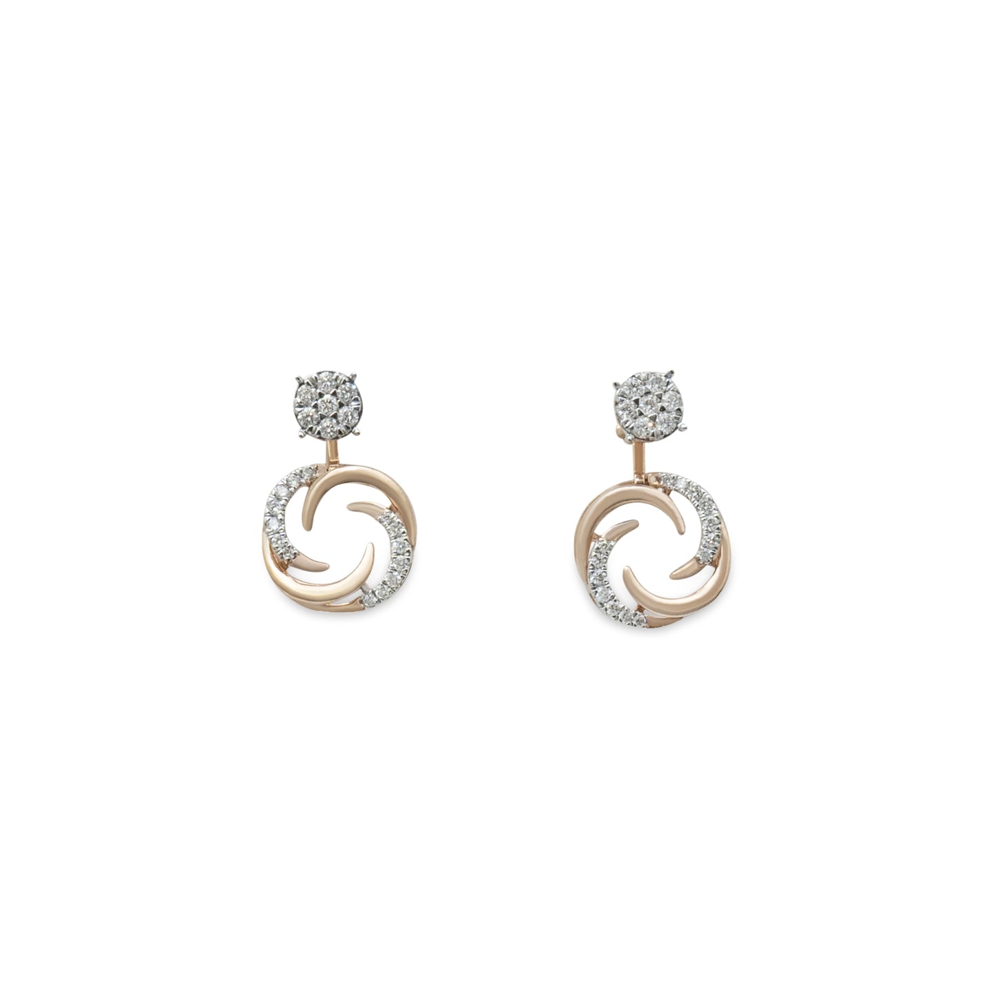 Spiral Glow Studs