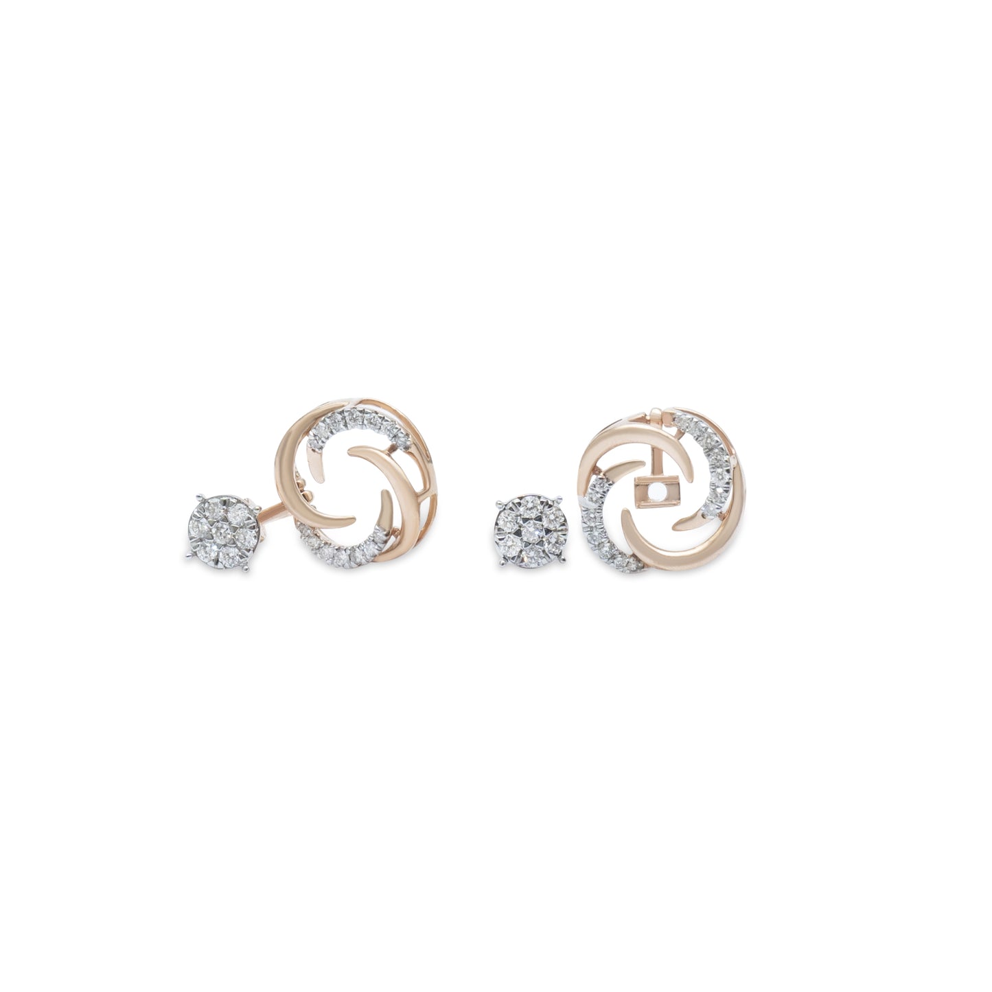 Spiral Glow Studs
