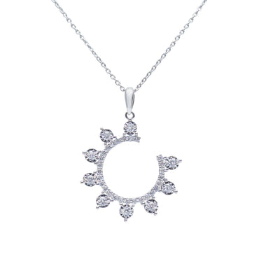 Luna Grace Diamond Pendant