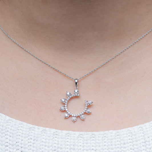 Luna Grace Diamond Pendant