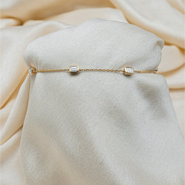 Emerald Diamond Bracelet