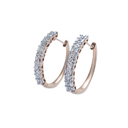 Regalia Cluster Hoops