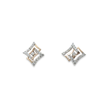 Diamond Duet Studs
