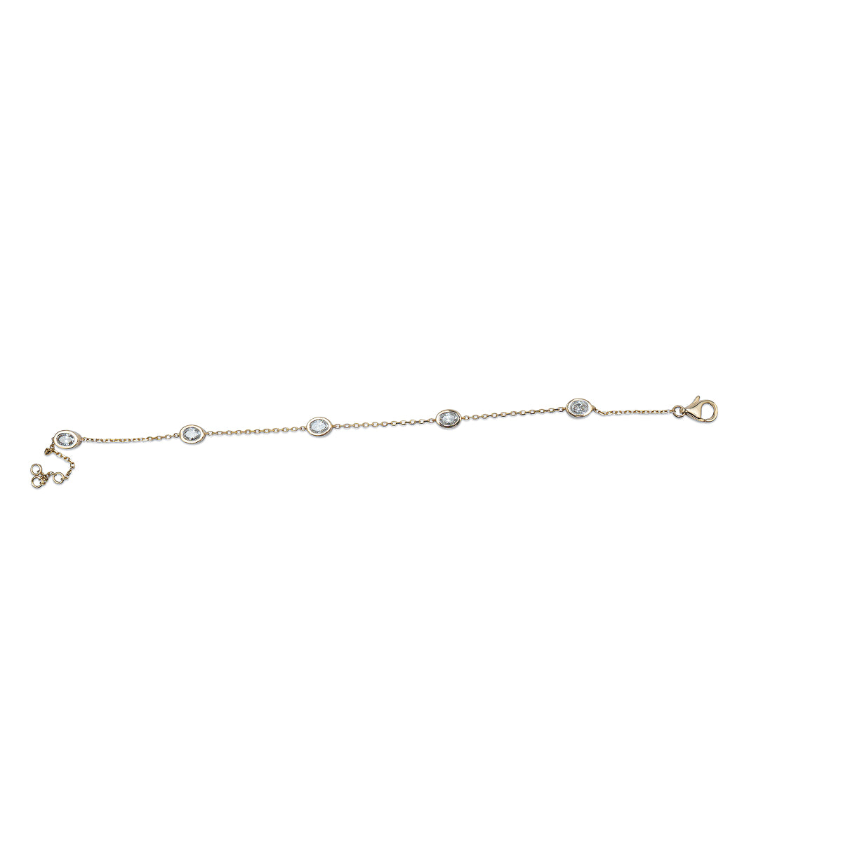 Oval Diamond Bracelet