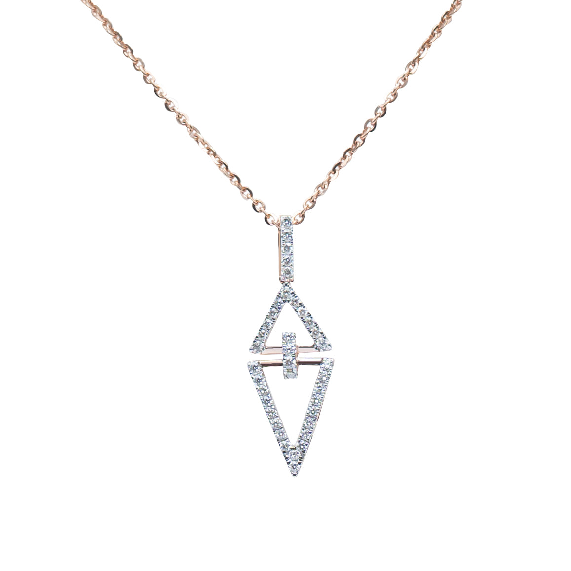 Dual Triangle Pendant