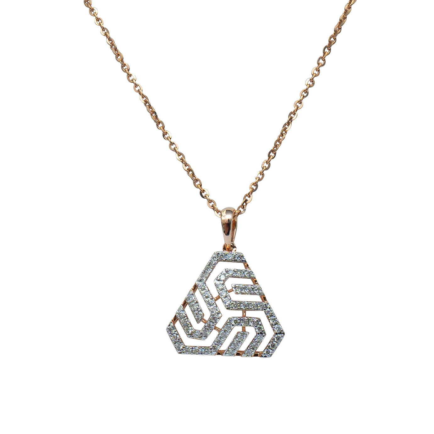 Diamond Prism Pendant