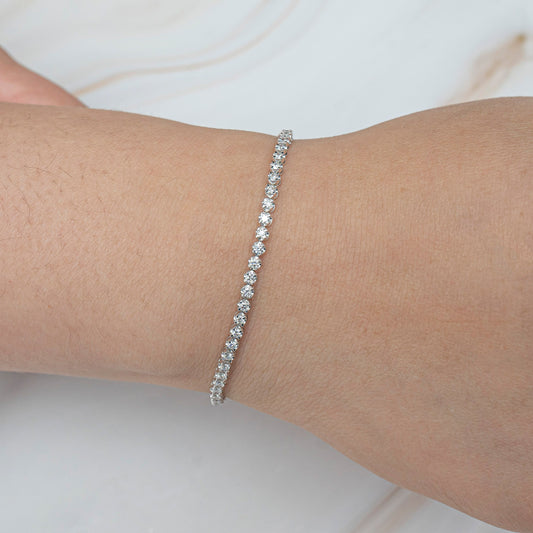 The Celina Line tennis bracelet