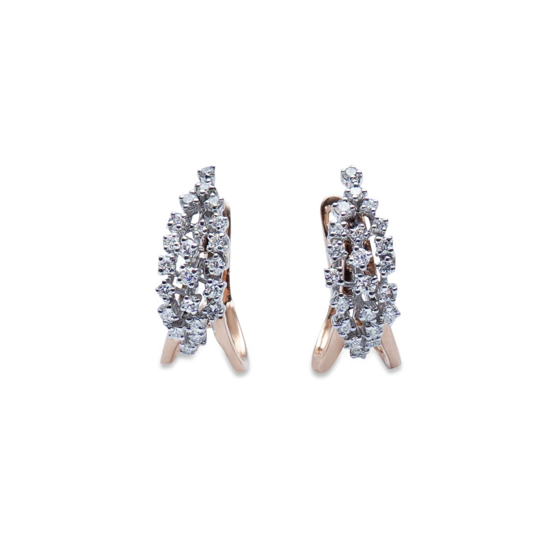 The Diamond Frame Hoops