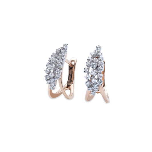 The Diamond Frame Hoops