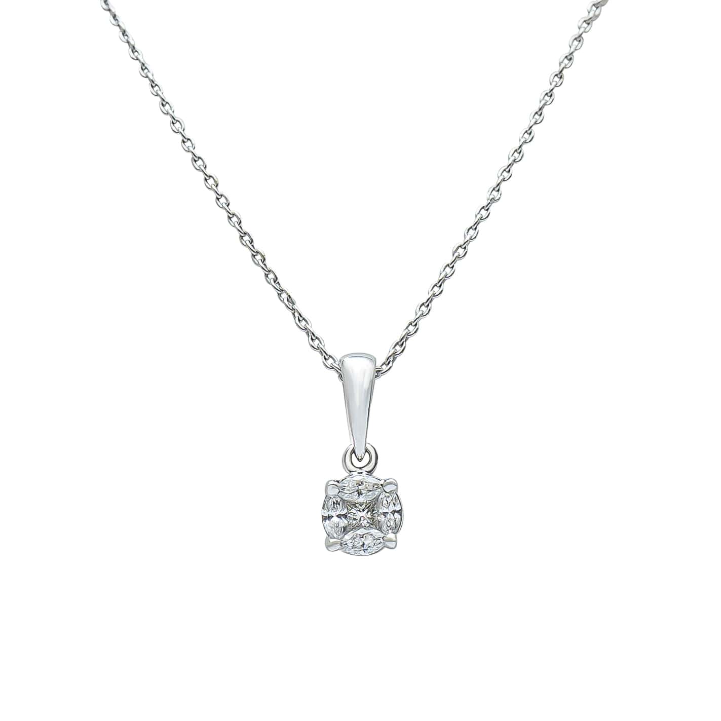 Étoile Diamond Pendant & Earrings Set