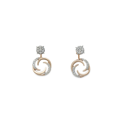 Spiral Glow Studs