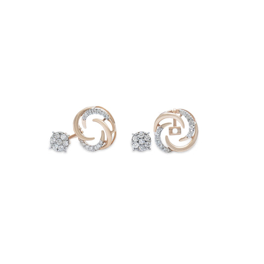 Spiral Glow Studs