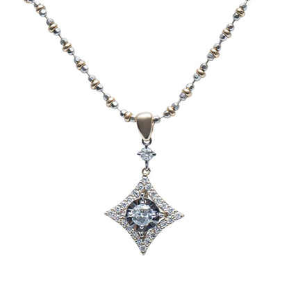 Dainty Star Diamond Pendant