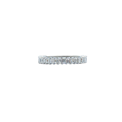 Eterna Emerald Wedding Band