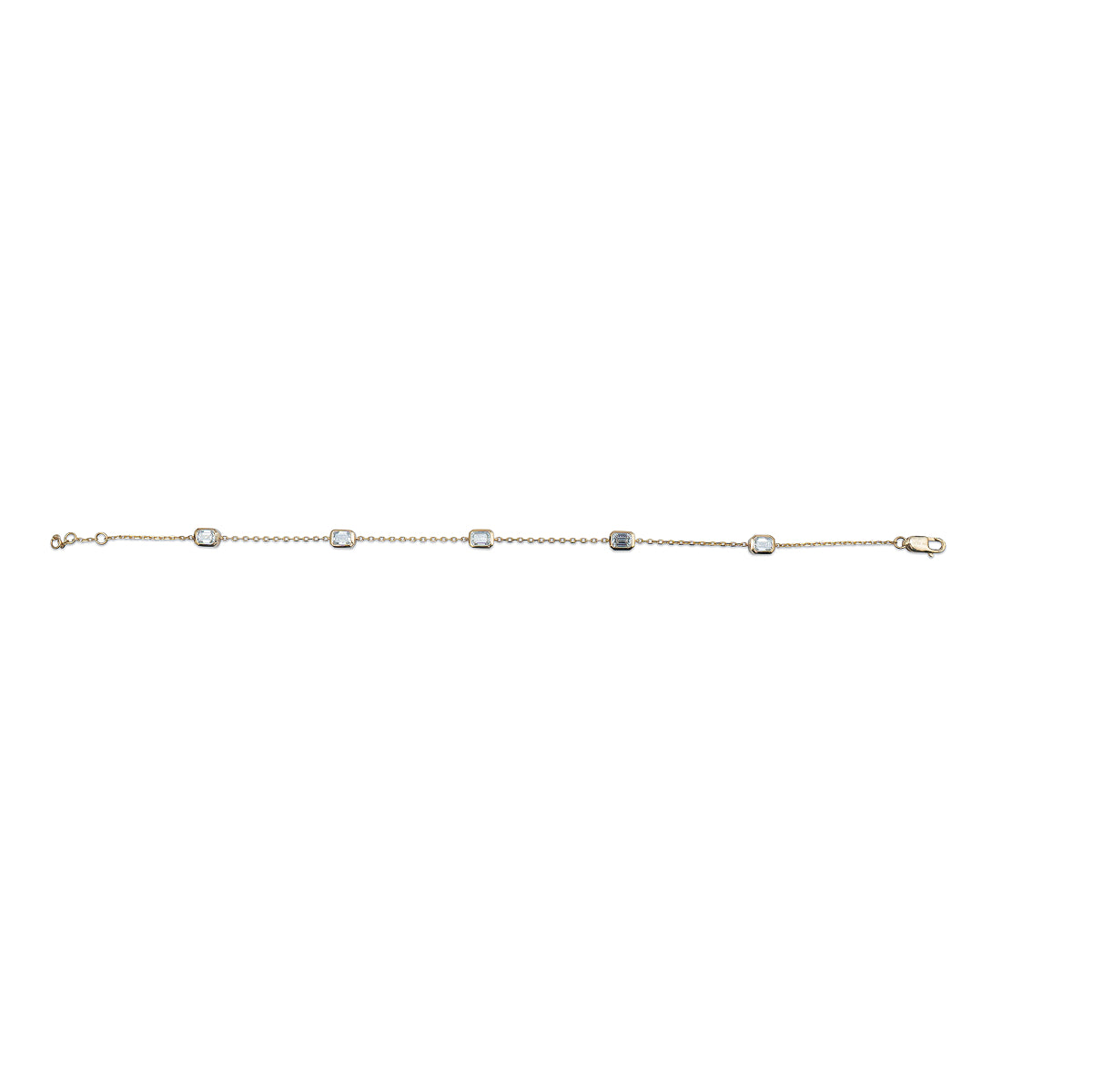 Emerald Diamond Bracelet
