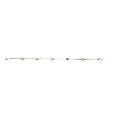 Emerald Diamond Bracelet