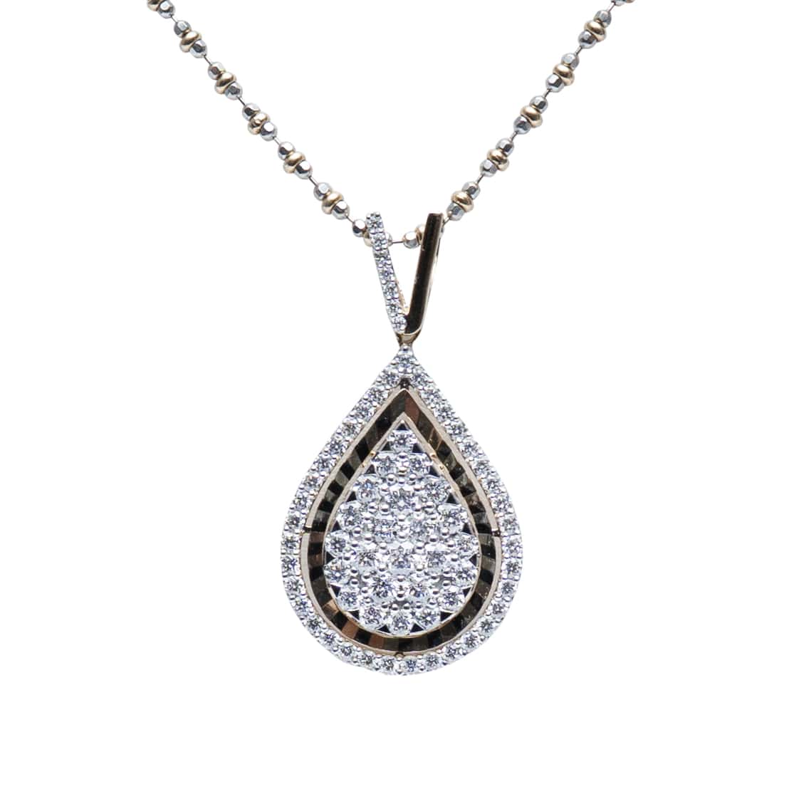 Cluster Teardrop Pendant