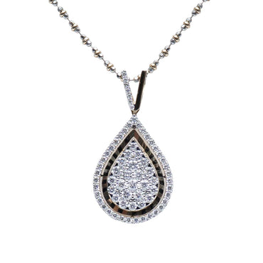 Cluster Teardrop Pendant