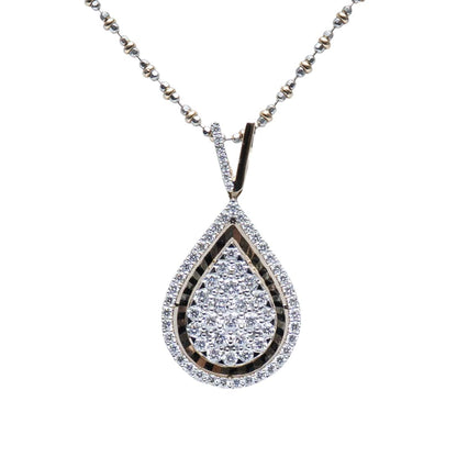 Cluster Teardrop Pendant