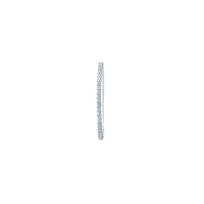 White Gold Tennis Bangle