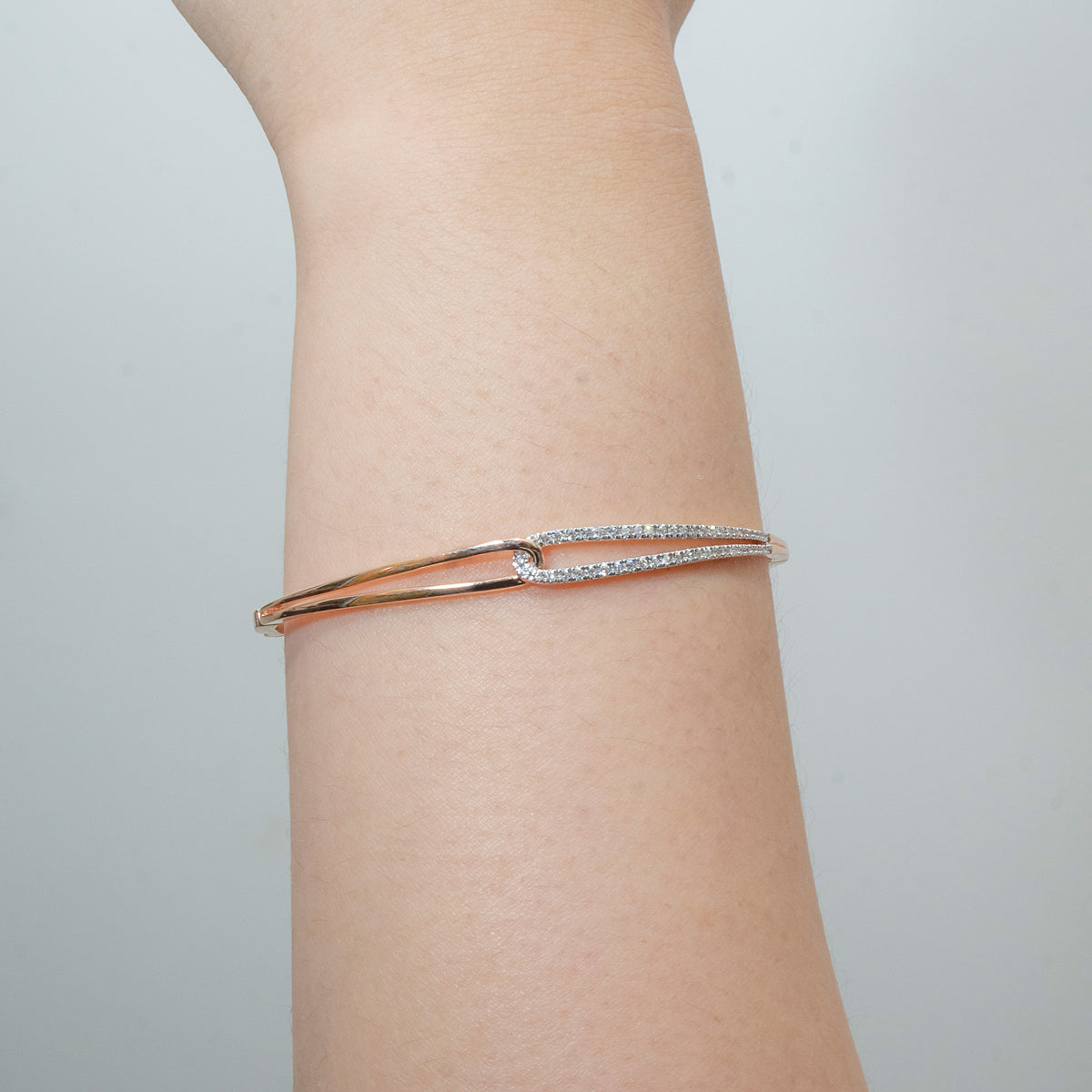 Eternity Loop Diamond Bangle