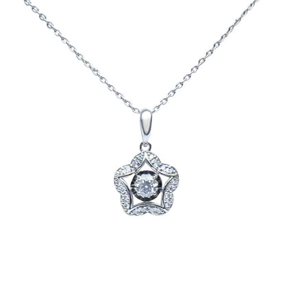 White Gold Diamond Star Pendant