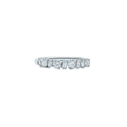 Fancy Cut Diamond Band