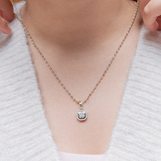 14K Yellow Gold Crosslight Pendant