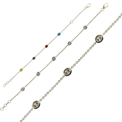 Oval Diamond Bracelet
