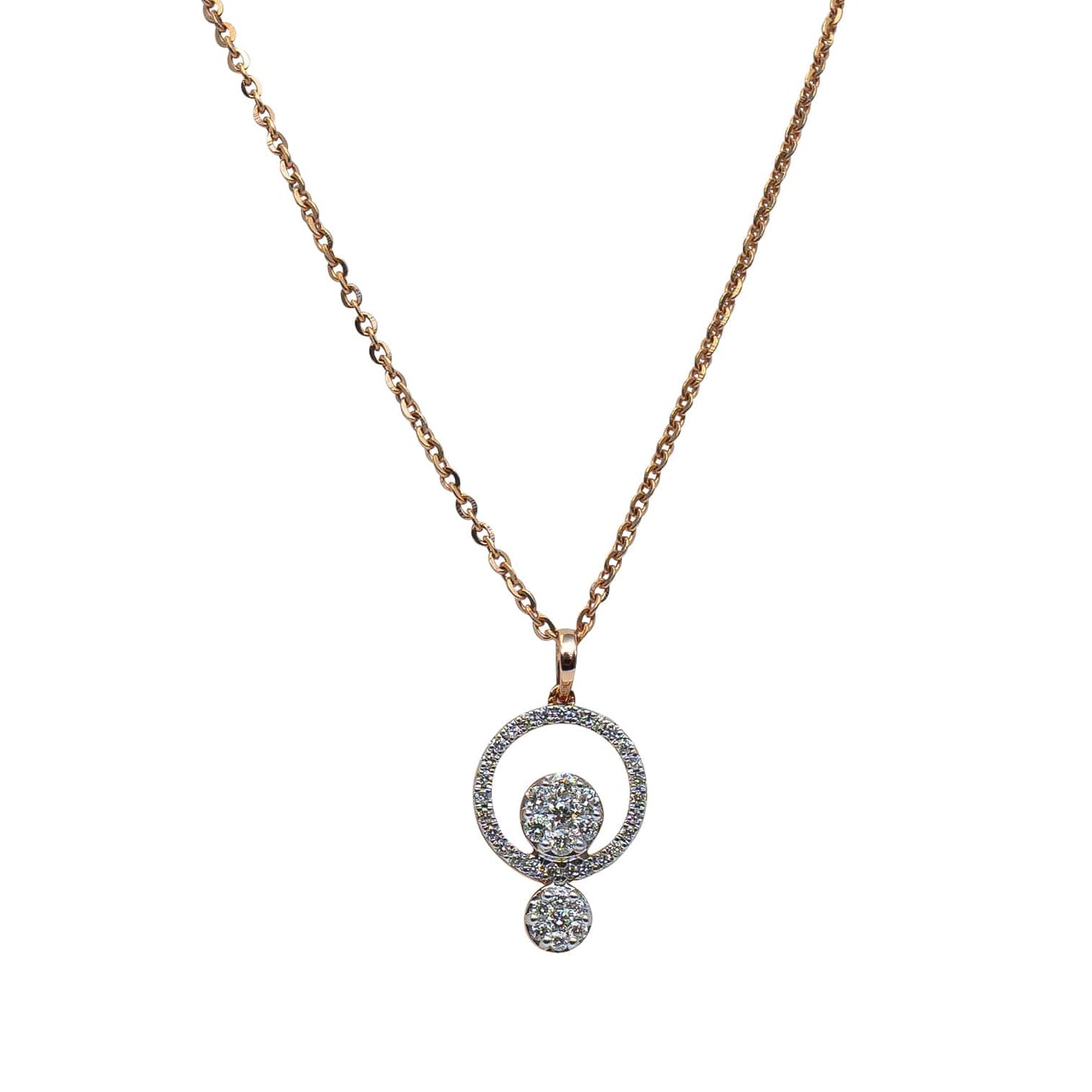 Luna Orbit Diamond Pendant