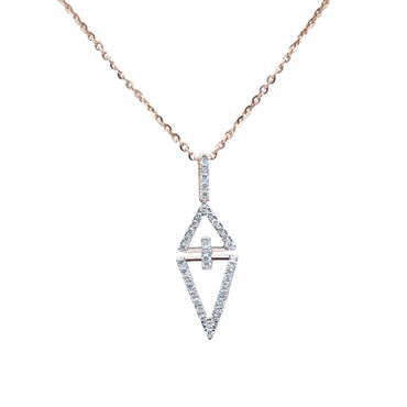 Dual Triangle Pendant