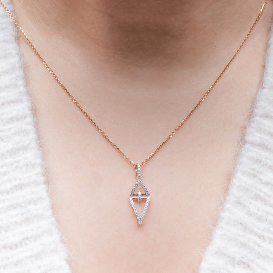 Dual Triangle Pendant