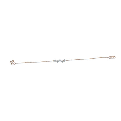 Flower Diamond Bracelet