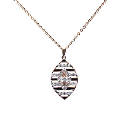 Midnight Marquise Pendant