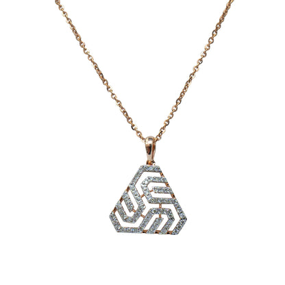 Diamond Prism Pendant