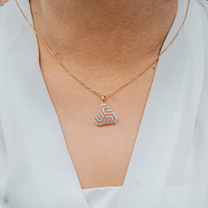 Diamond Prism Pendant