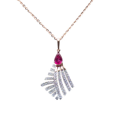 Ruby Radiant Pendant