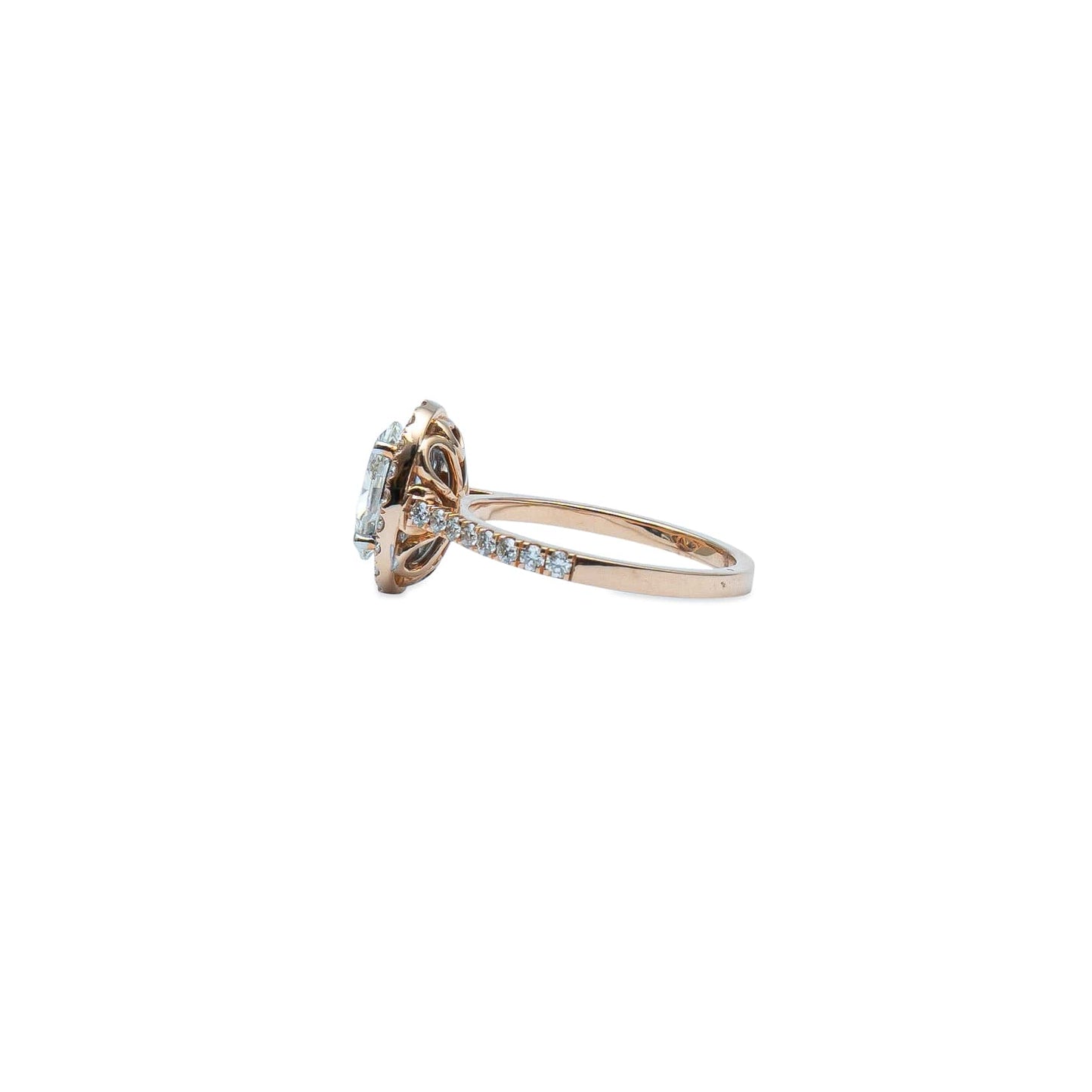 Enchanted Oval Diamond Ring